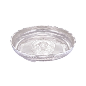 Silver Pooja Plate